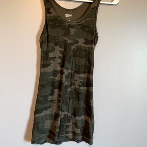 Camouflage tank top